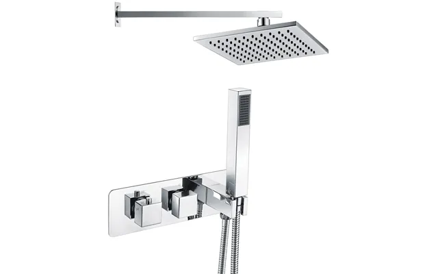 Bradfords Chettle Shower Pack One - Twin Two Outlet With Handset & Abs Overhead