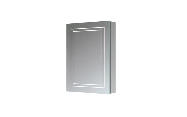 Bradfords Haselbury 1 Door Front-lit Led Mirror Cabinet 500mm