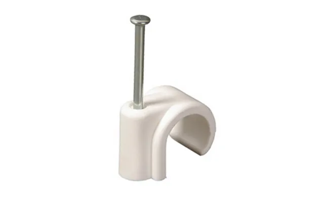 Bradfords Nail On Pipe Clips 22mm Bag Of 10