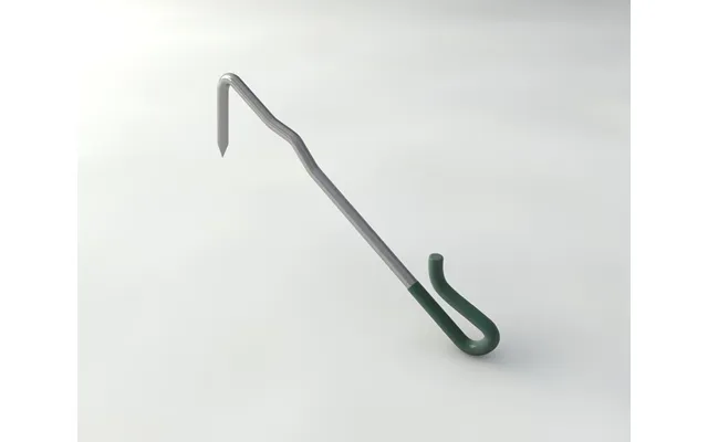 Bradfords Nail Point Slate Hook 80mm - 316 Grade Green