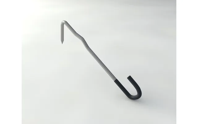 Bradfords Nail Point Slate Hook Wide End 100mm - 316 Grade Black