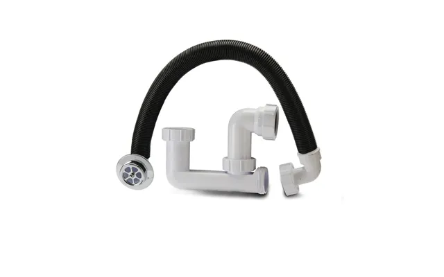 Bradfords Polypipe Low Level Bath Trap 40mm Anti Syphon With Overflow Access 75mm Seal White - Wt68pv product image