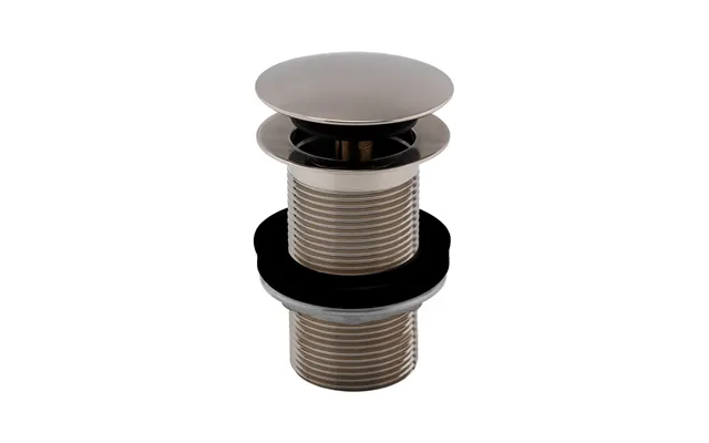 Bradfords Push Button Unslotted Waste - Stainless Steel product image