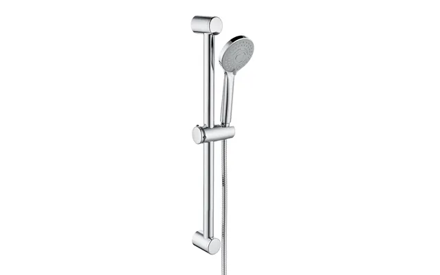 Bradfords Round Slider Rail Kit & 3 Mode Handset - Chrome
