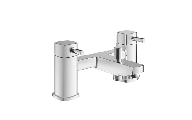 Bradfords Salcombe Bath Shower Mixer - Chrome