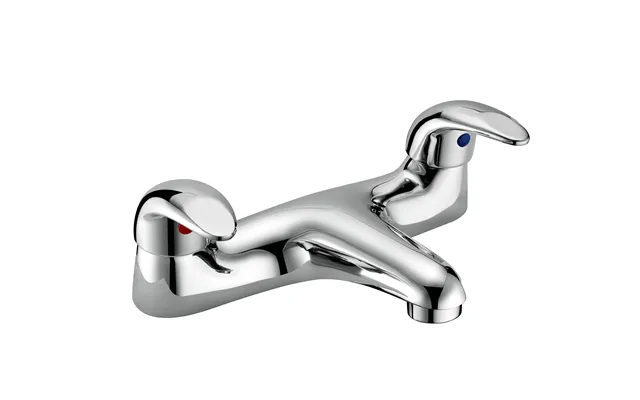 Bradfords Saunton Low Pressure Bath Taps - Chrome