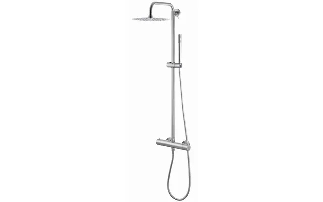 Bradfords Shower Column Mixer - Stainless Steel