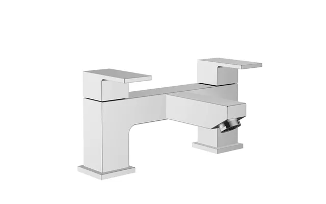 Bradfords Teffont Bath Taps - Chrome