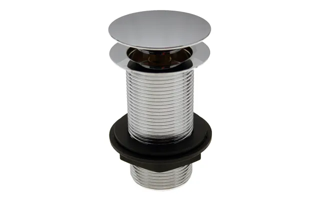 Bradfords Unslotted Mushroom Click Clack Basin Waste 1 1 4 Chrome