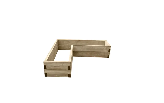 Caledonian Corner Raised Bed 280 X 1310 X 1310mm - Treated Timber