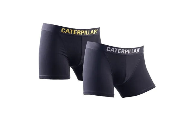 Caterpillar Boxer Shorts - Black Yellow Charcoal