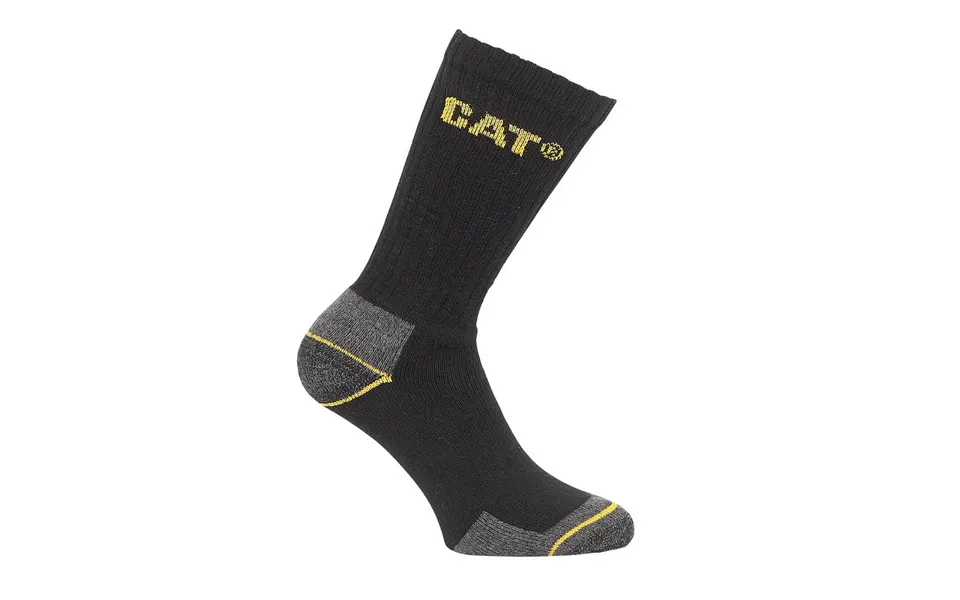 Caterpillar Crew Work Socks - Black