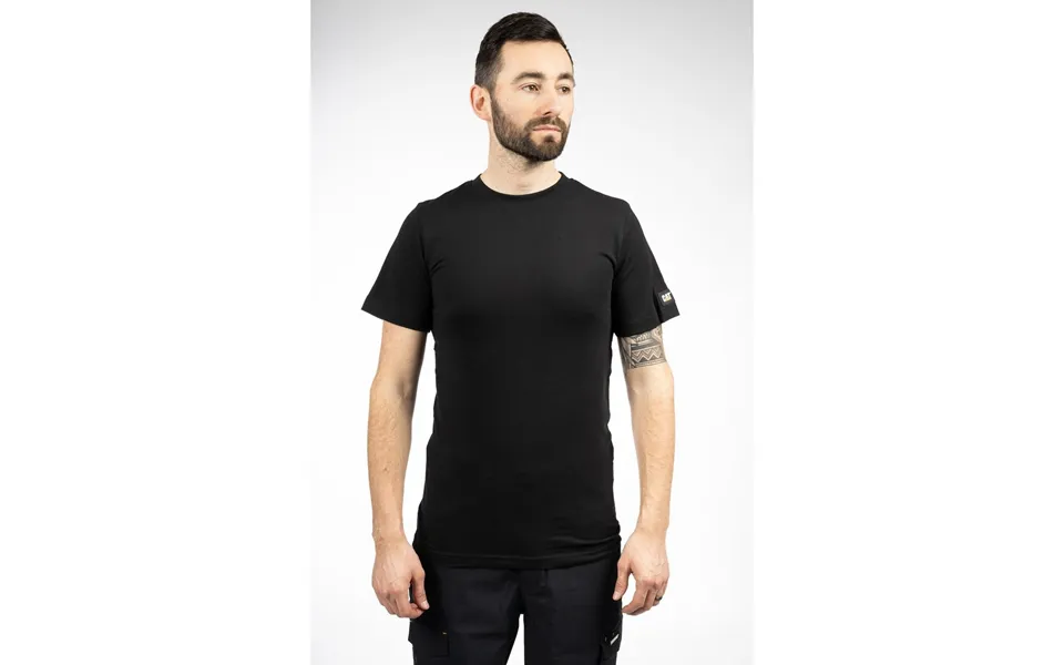 Caterpillar Essentials Short Sleeve T-shirt - Black