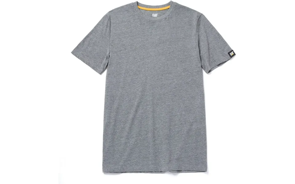 Caterpillar Essentials Short Sleeve T-shirt - Dark Heather Grey