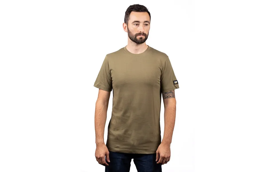 Caterpillar Essentials Short Sleeve T-shirt - Marsh