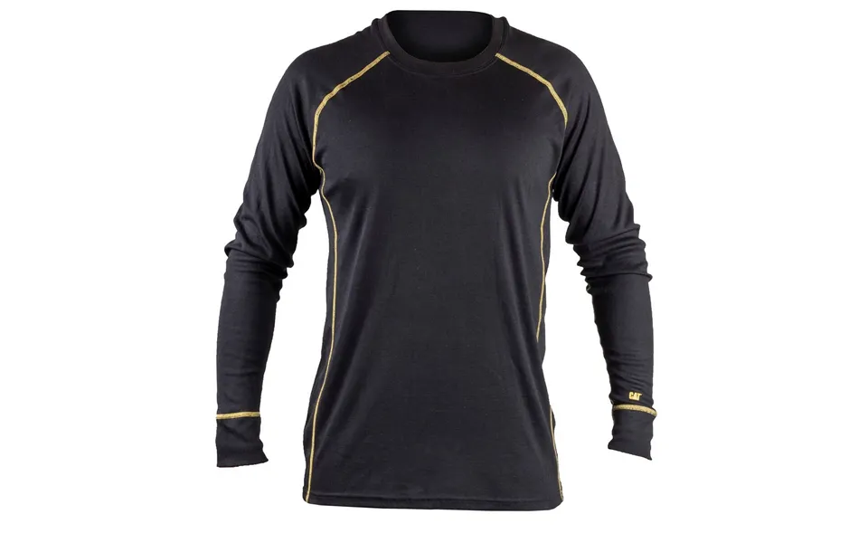 Caterpillar Thermo Base Layer Long Sleeve Shirt - Black