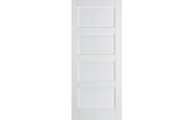 Contemporary Solid Core Fd30 Internal Door White Primed 1981 X 838mm