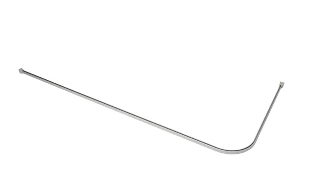Croydex Profile 800 Angled Shower Rail 30 X 760 X 1830mm - White