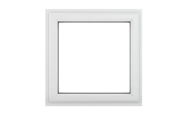 Crystal Triple Glazed Window Top 610 X 610mm Clear - White