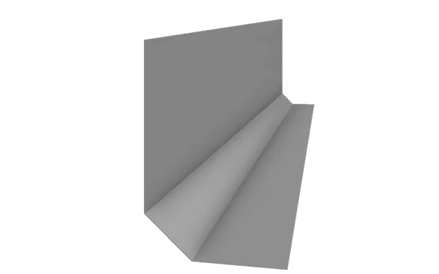 Cure It D300 Long Flange Wall Fillet Trim 3m