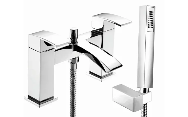 Deva Swoop Mk2 Deck Mounted Bath Shower Mixer - Chrome