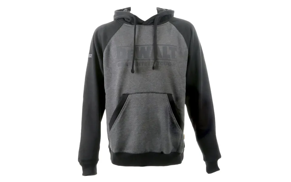 Dewalt Stratford Hooded Sweatshirt - Grey Marl Black
