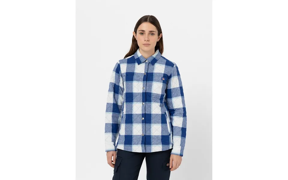 Dickies Flannel Shirt Jacket - Surf Blue