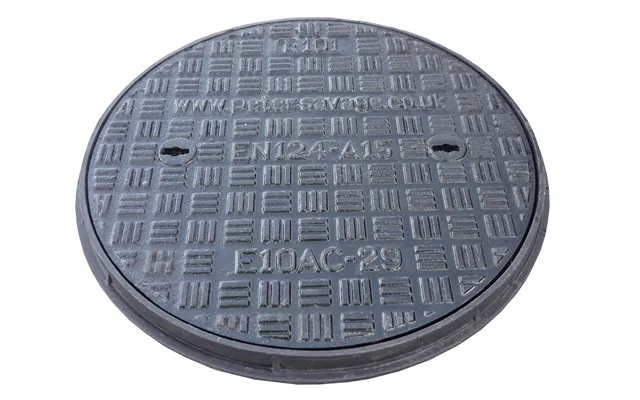 Ej A15 Circular Iron Manhole Cover - 450mm Dia