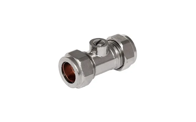Embrass Peerless Isolating Valve Cxc 15mm Chrome Plated