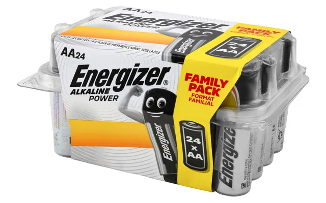 Energizer Alkaline Power Batteries Aa Value Pack Of 24