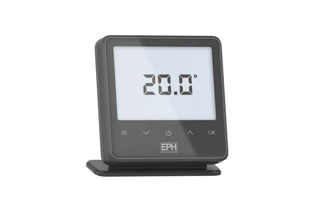 Eph On Off Touch Thermostat Battery Operated - Black
