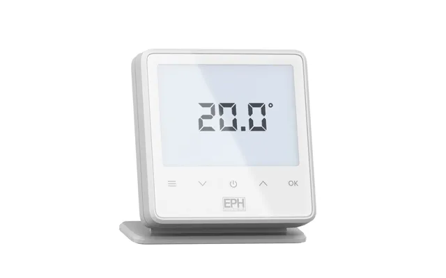 Eph On Off Touch Thermostat Battery Operated - White