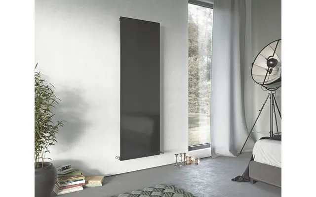 Eucotherm Mars Plus Vertical Solid Flat Panel Radiator 1500 X 600mm Anthracite