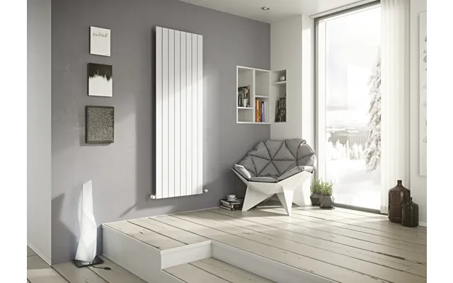 Eucotherm Mars Vertical Flat Panel Radiator 1500 X 595mm White