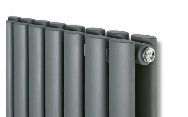 Eucotherm Nova Duo Vertical Tube Radiator 1800 X 294mm Anthracite