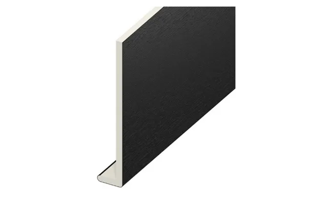 Eurocell Woodgrain Capping Board 5mtr X 200mm - Black Ash