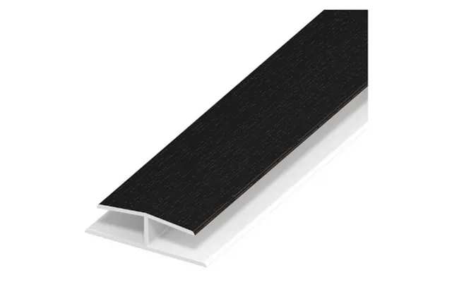 Eurocell Woodgrain Panel Joint 5mtr X 40mm - Black Ash