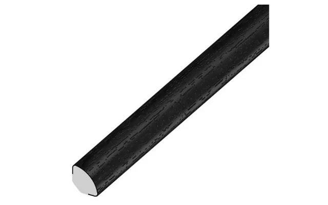 Eurocell Woodgrain Quadrant 5mtr X 17.5mm - Black Ash