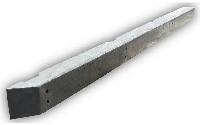 F P Mccann Concrete Recessed Arris Rail Fence Post 2515mm