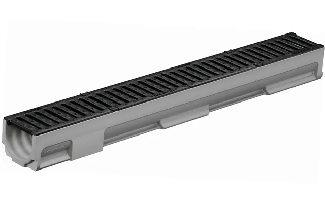 Filcoten Nw100 Self Channel 1000mm With B125 Ductile Iron Heelsafe Grate
