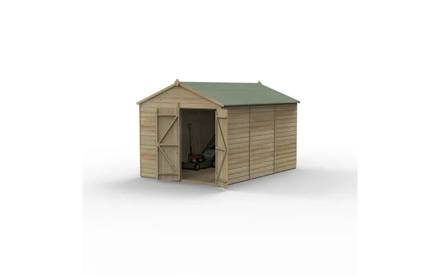 Forest Beckwood Apex Shed - Double Door, Windowless