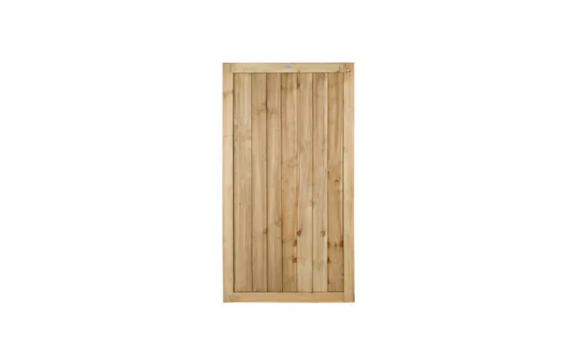 Forest Garden Forest Feather Edge Gate 6ft 1.80m High Treated Timber