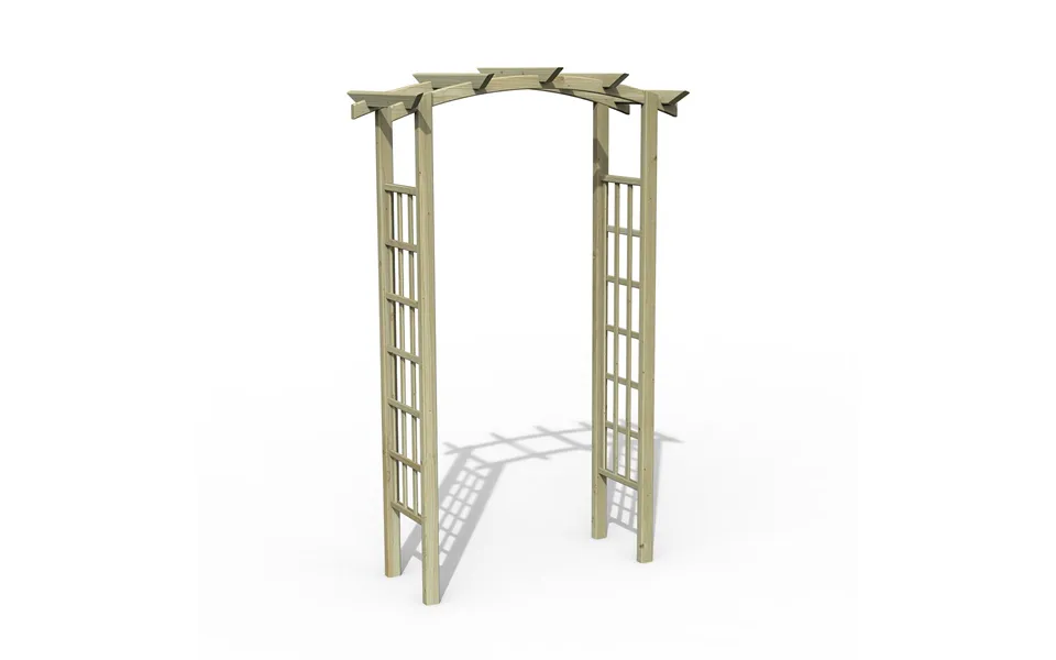Forest Pressure Treated Classic Flat Dome Arch 720 X 1340 X 2196mm