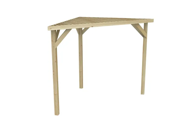 Forest Slatted Corner Pergola 1470 X 2940 X 2130mm