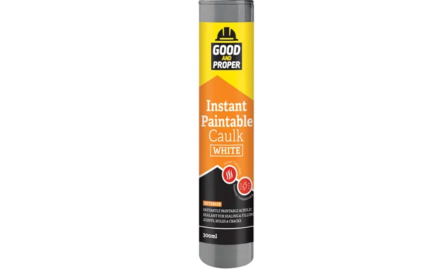 Good & Proper Good And Proper Instant Paintable Caulk 300ml - White