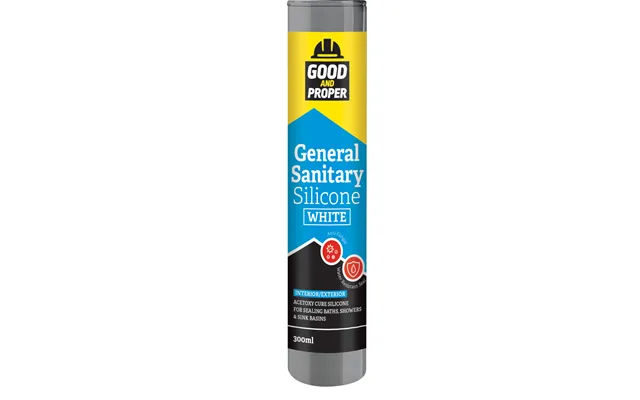 Good & Proper Good And Proper Mould Resistant Sanitary Silicone 300ml - White