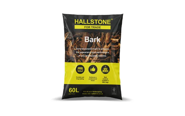 Hallstone Decorative Bark 60ltr