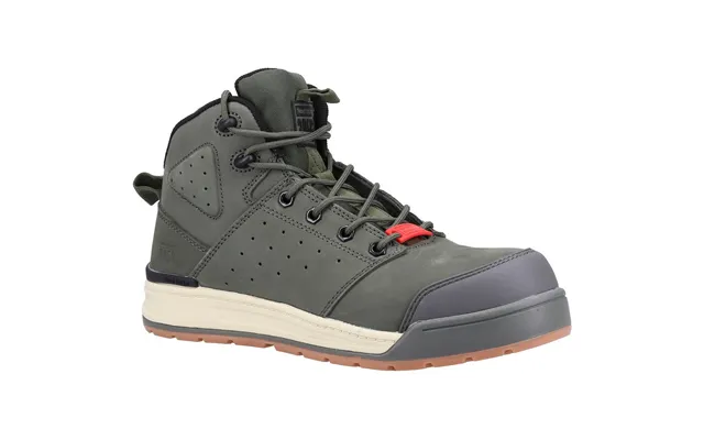 Hard Yakka 3056 Lace Zip Safety Boot - Olive