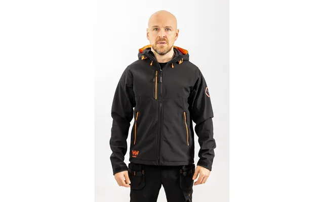 Helly Hansen Chelsea Evolution Hooded Softshell Jacket - Black
