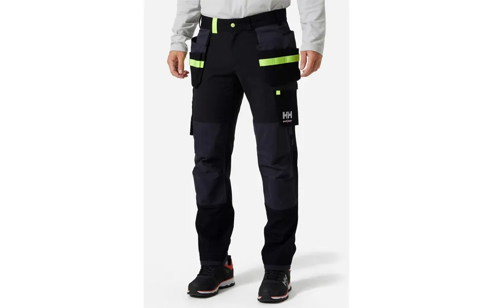 Helly Hansen Workwear Oxford 4x Construction Trousers - Black Ebony